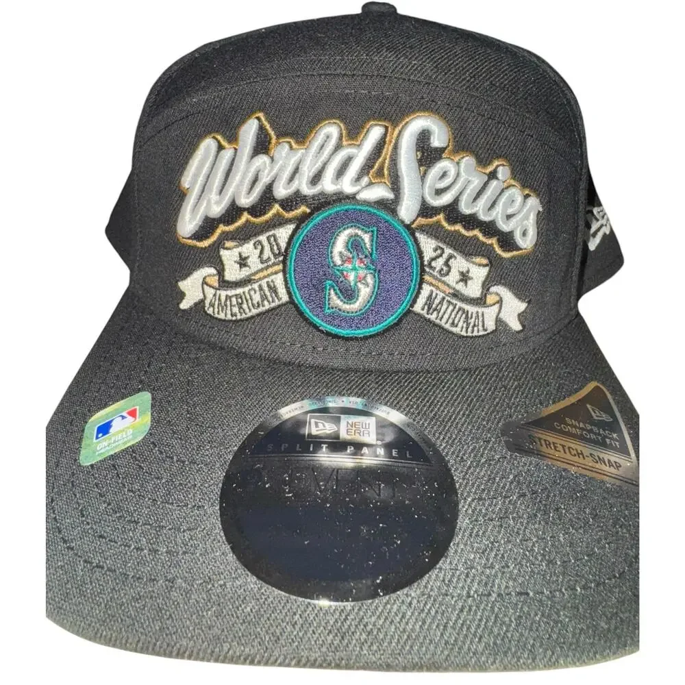 New Seattle‎ Mariners World Series 2025 American National League Champs Hat